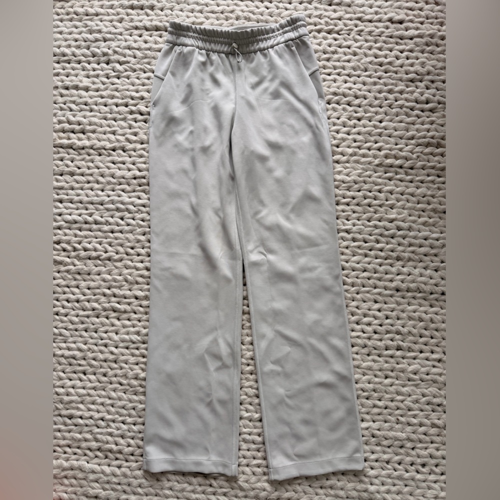 lululemon athletica Light Gray Track Pants